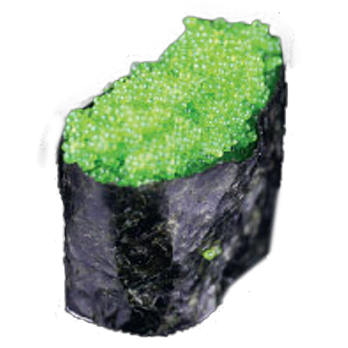 Tobikko-Wasabi-Gunkan (2 pieces)