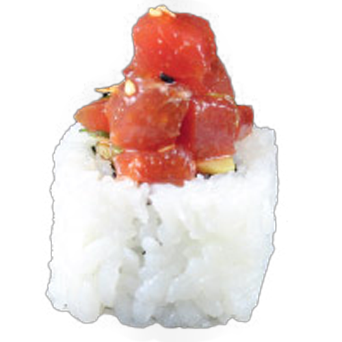 Spicy-Tuna Ura-Maki (4 pieces, spicy)