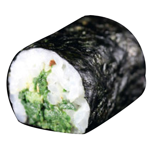 Spinach-Maki (6 pieces)