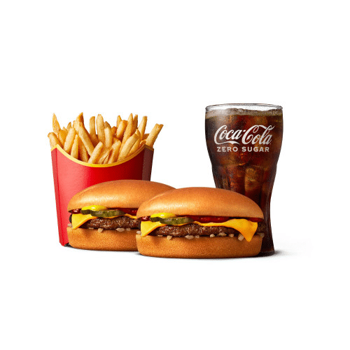 2 x CHEESEBURGERS MENU