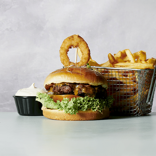 Amerikansk burger 180g