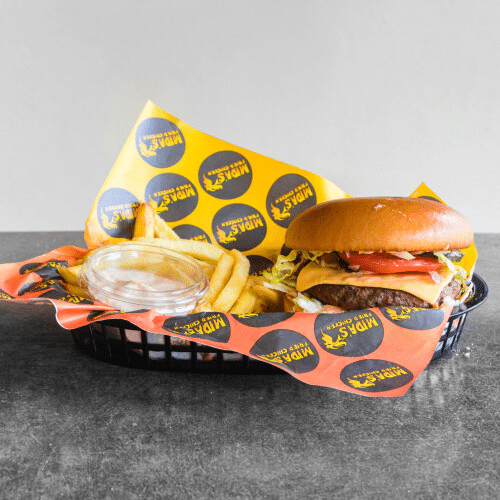 American Beef Burger Menu