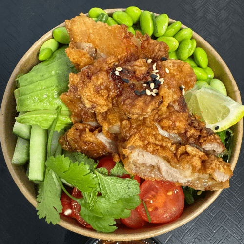 Crispy Kylling Poke