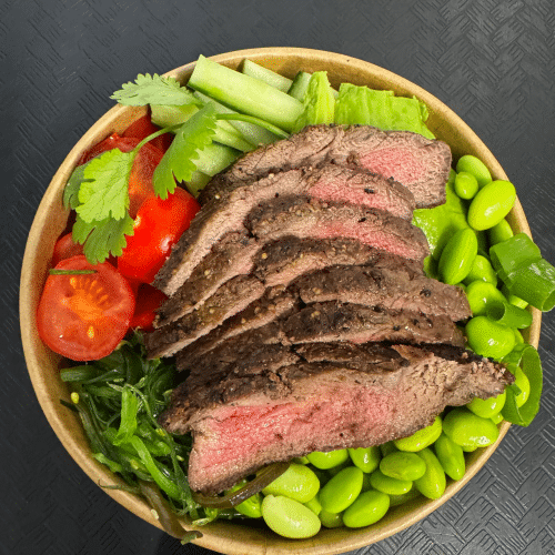 Grilled Beef Poke