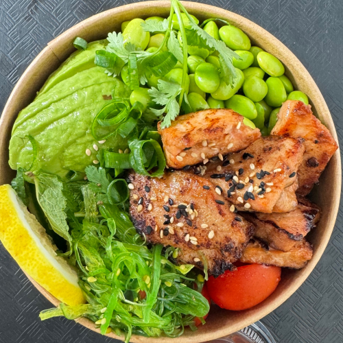 Grillet Miso Laks Poke