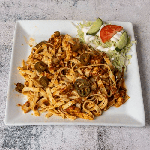 Fettucini Oksekød (Båndpasta)