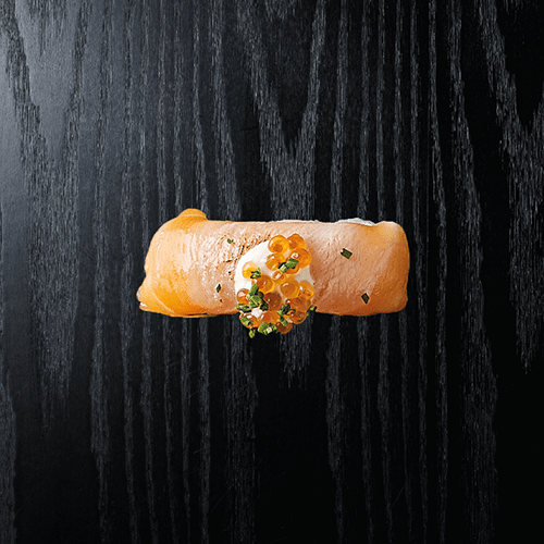 Flammegrillet laks
