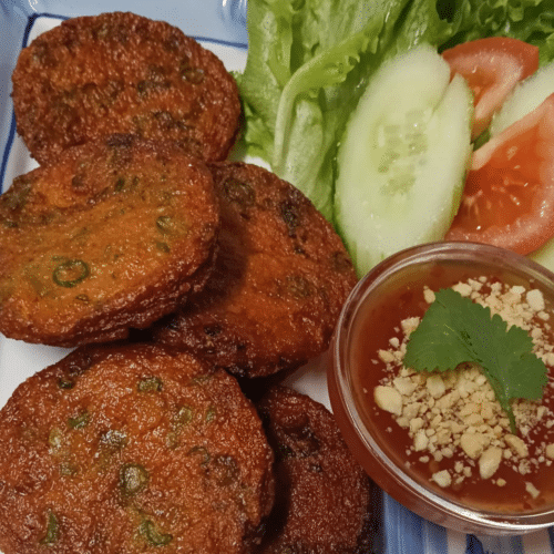 Fiskefrikadeller - Thod Man Pla ( 6 stk)