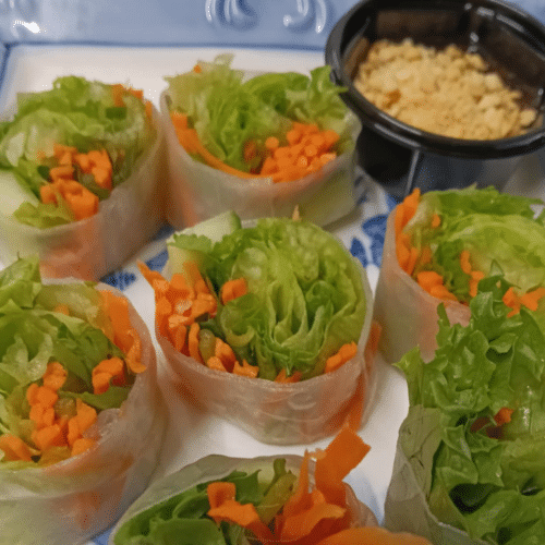 Friske Thai forårsruller (4stk.)