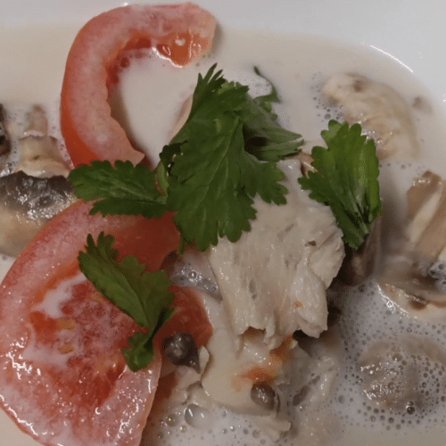 Kokosmælksuppe - Tom Kha