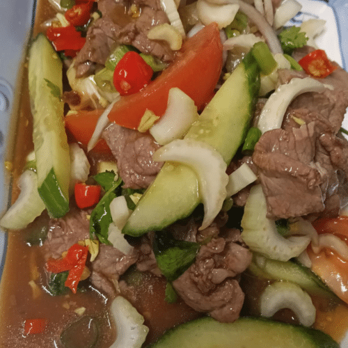 Oksekødssalat - Yam Neau