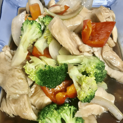 Stegte Grøntsager i Østerssauce