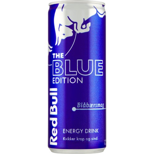 Blåbærsmag - Red Bull
