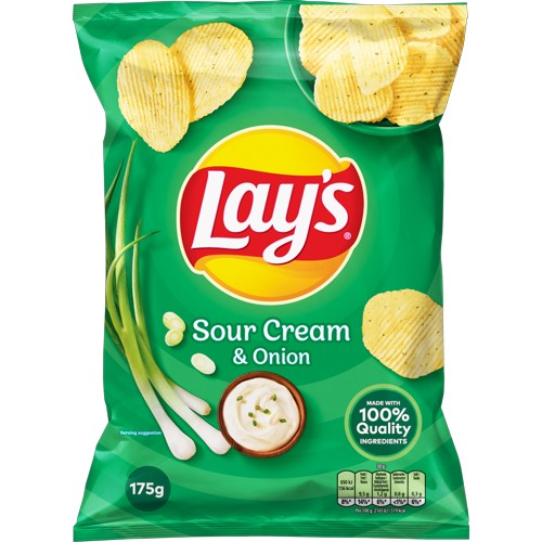 Sour Cream & Onion - Lay's