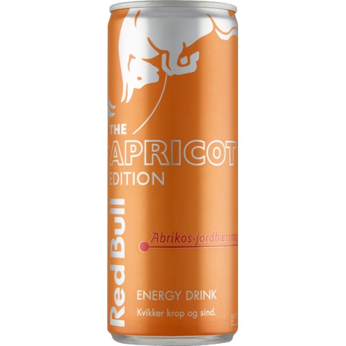 Abrikos-jordbærsmag - Red Bull