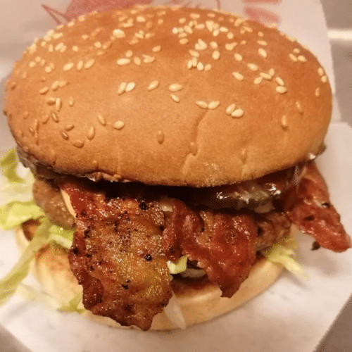 Dobbelt Bacon Burger