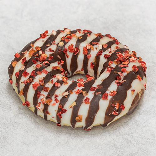 Donut Jordbær Zebra
