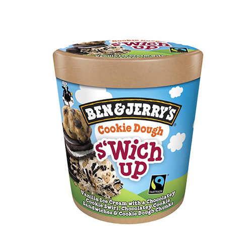 Ben & Jerry's Cookie Dough S'wich Up