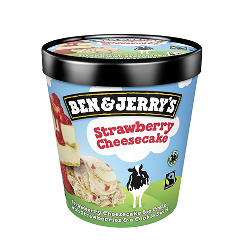 Ben & Jerry's Strawberry Cheesecake