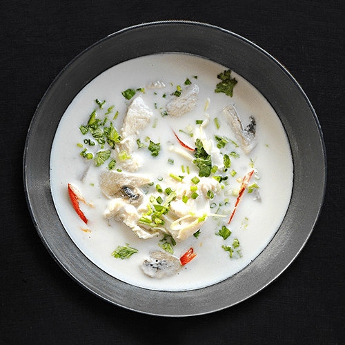 Chicken coconut soup - Stor portion