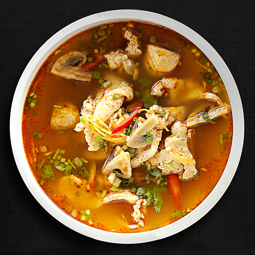 Tom yam chicken soup - Stor portion