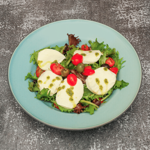 Salat med Mozzarella