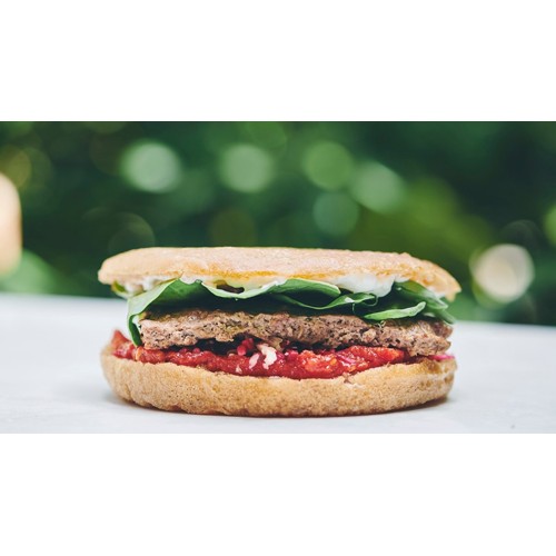 Ægyptisk kebab sandwich