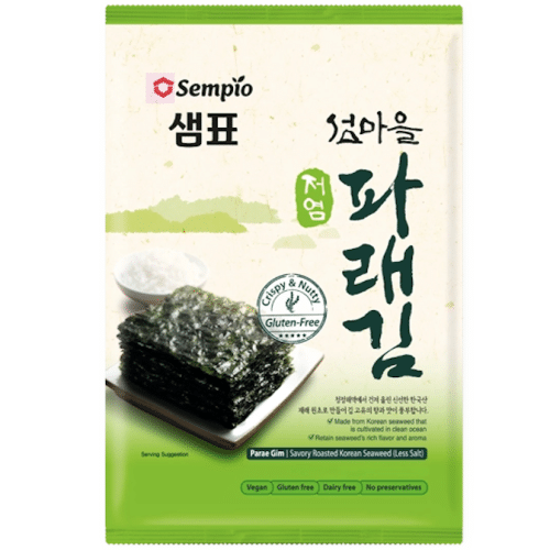 Roasted Korean Seaweed snacks (10 sheets)