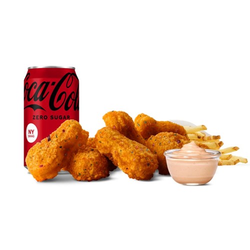 Red Hot Chicken Nuggets 6 pcs meal 