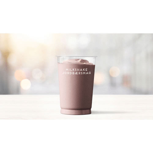 MILKSHAKE M. JORDBÆRSMAG