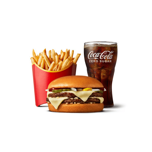 Double Super Cheese Menu