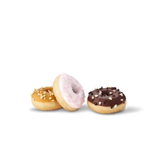 3 STK MINI DONUTS