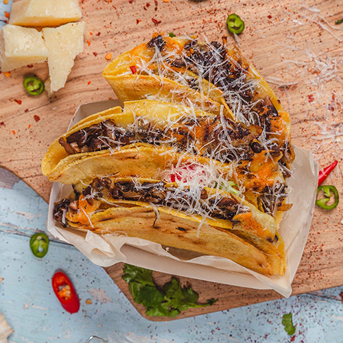 Quesadilla con Hongos