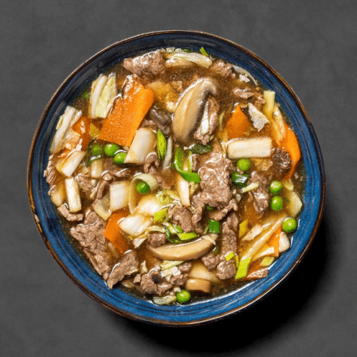 Oksekød Chop Suey