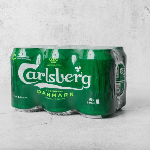 Carlsberg øl 6-pack 0,33 L