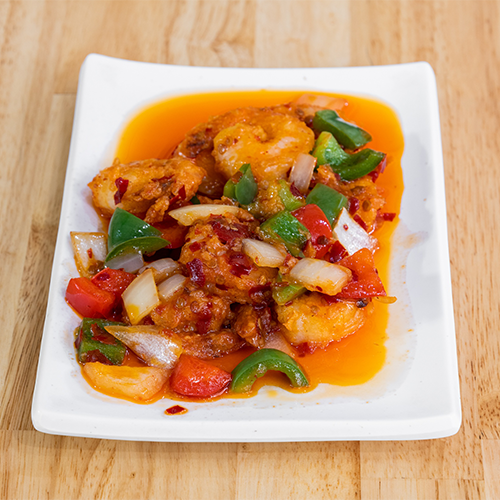 Crevettes sel poivre