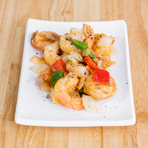 Crevettes sel poivre