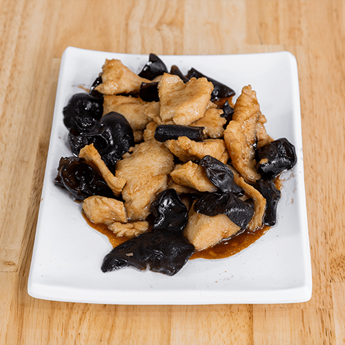 Poulet aux champignons