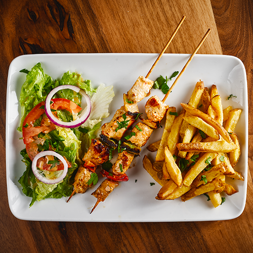 Brochettes de poulet