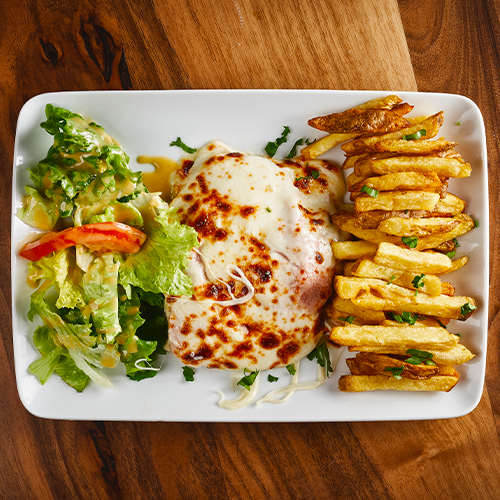 Escalope gratinée