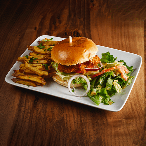 Burger Melting Chicken