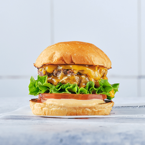 Double cheeseburger