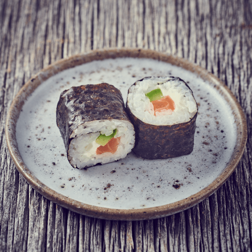 Saumon bio, avocat, cream cheese