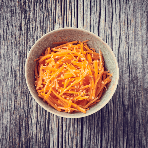 Salade de carottes au sésame
