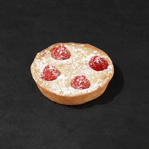 Tarte chocolat blanc framboise