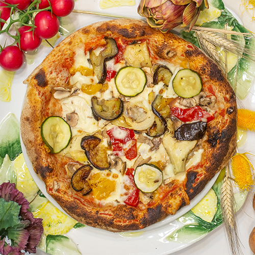 Pizza vegetariana