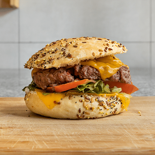 Cheese burger géant
