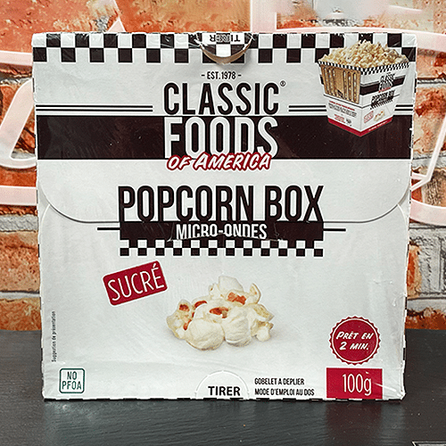 Popcorn Ciné Box