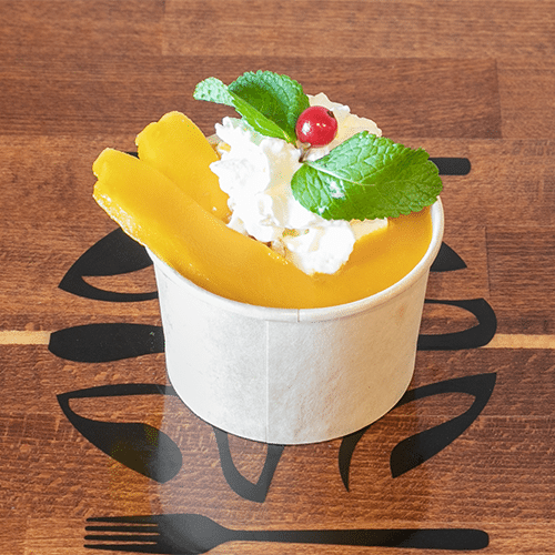 Crème à la mangue