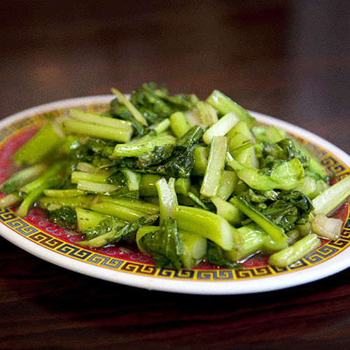 炒菜心 Légume vert sauté